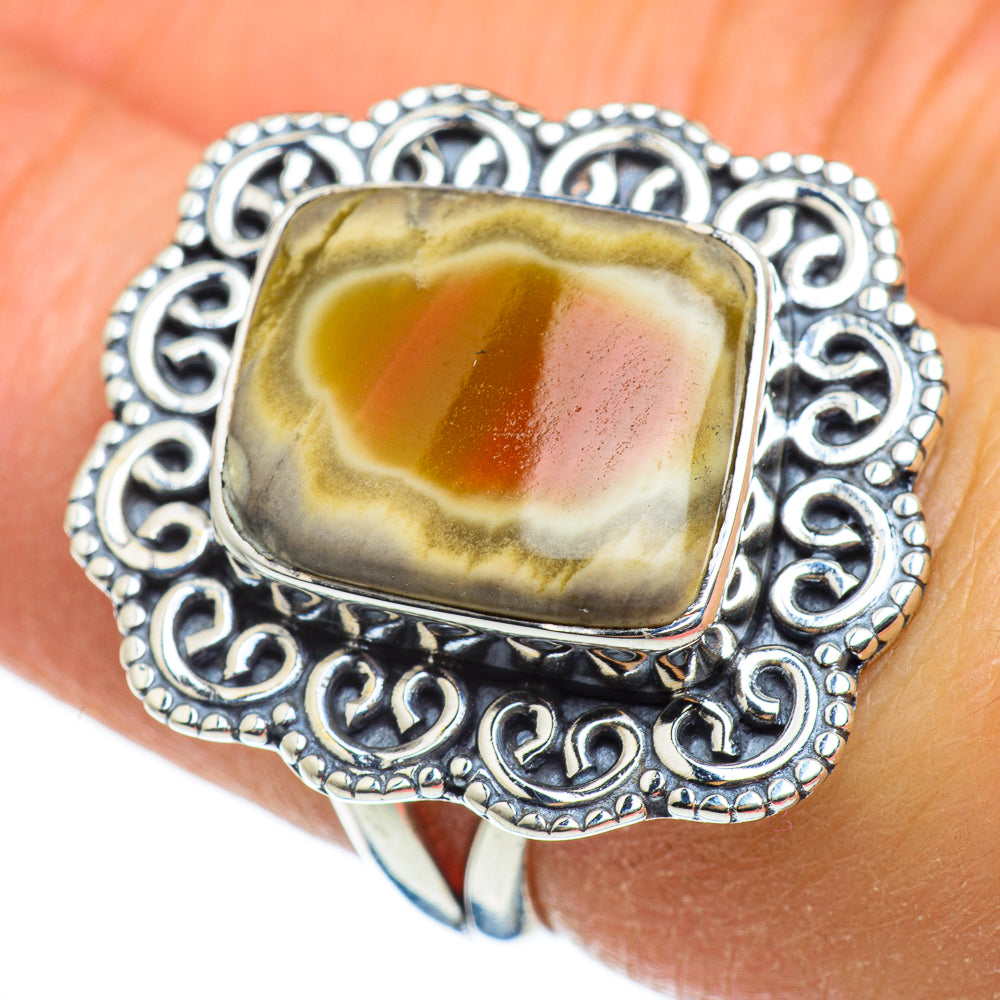 Willow Creek Jasper Rings handcrafted by Ana Silver Co - RING46504