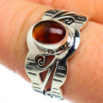 Baltic Amber Rings handcrafted by Ana Silver Co - RING46538