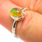 Ethiopian Opal Rings handcrafted by Ana Silver Co - RING46548