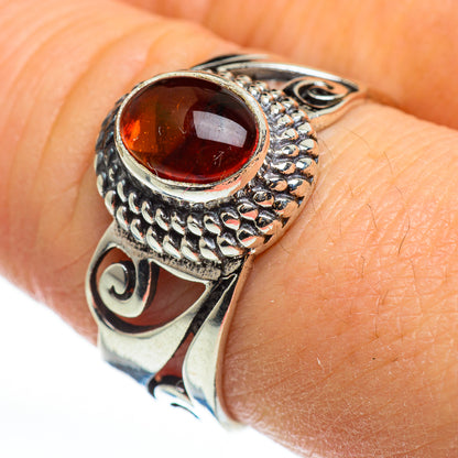 Baltic Amber Rings handcrafted by Ana Silver Co - RING46563