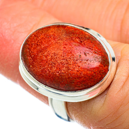 Sponge Coral Rings handcrafted by Ana Silver Co - RING46566