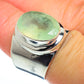 Prehnite Rings handcrafted by Ana Silver Co - RING46762