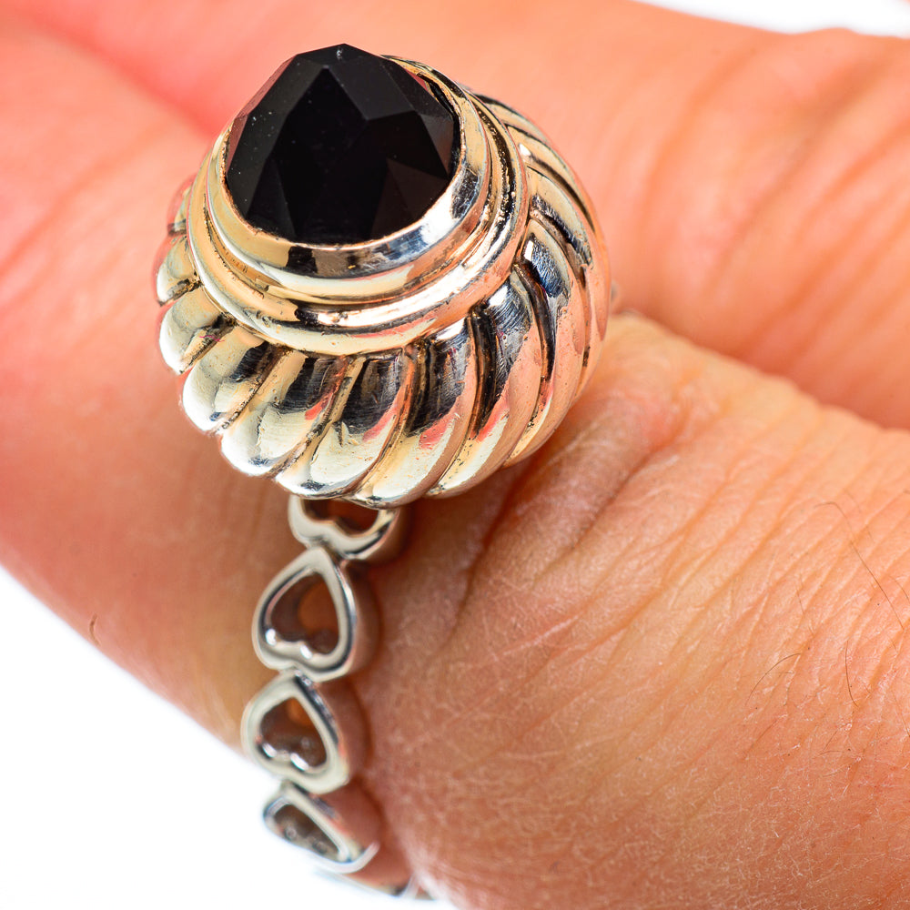 Black Onyx Rings handcrafted by Ana Silver Co - RING46776