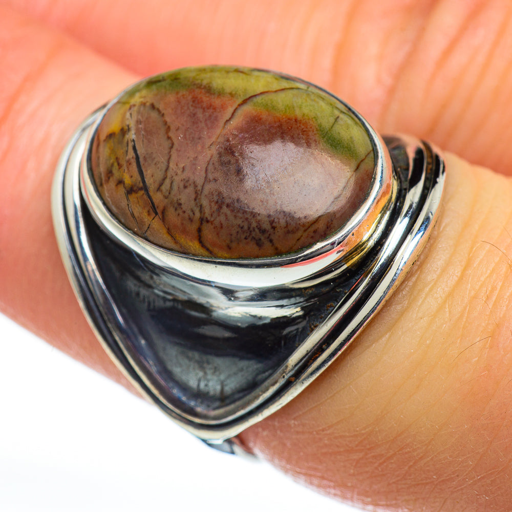 Willow Creek Jasper Rings handcrafted by Ana Silver Co - RING46917