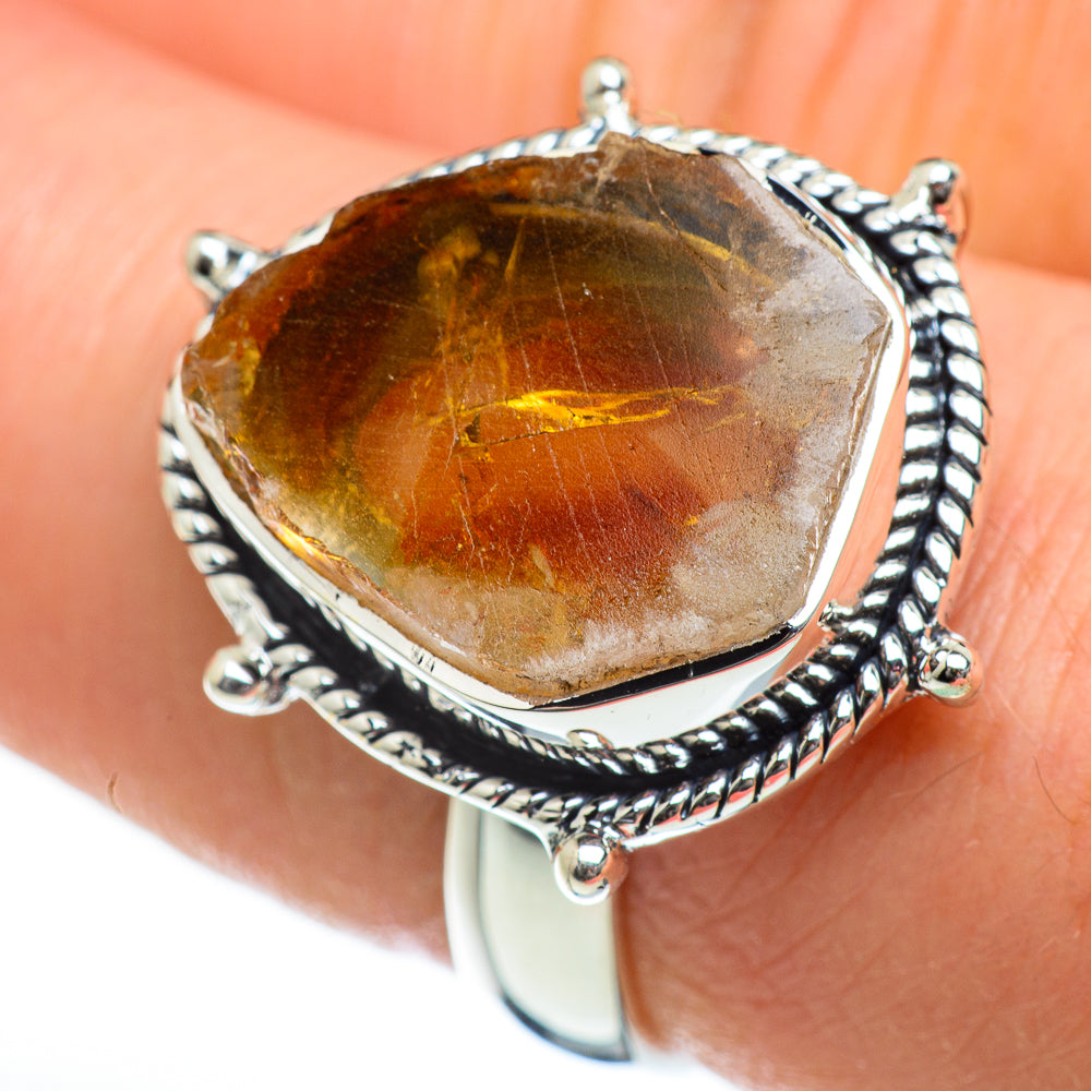 Citrine Rings handcrafted by Ana Silver Co - RING46919
