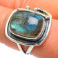 Labradorite Rings handcrafted by Ana Silver Co - RING46933
