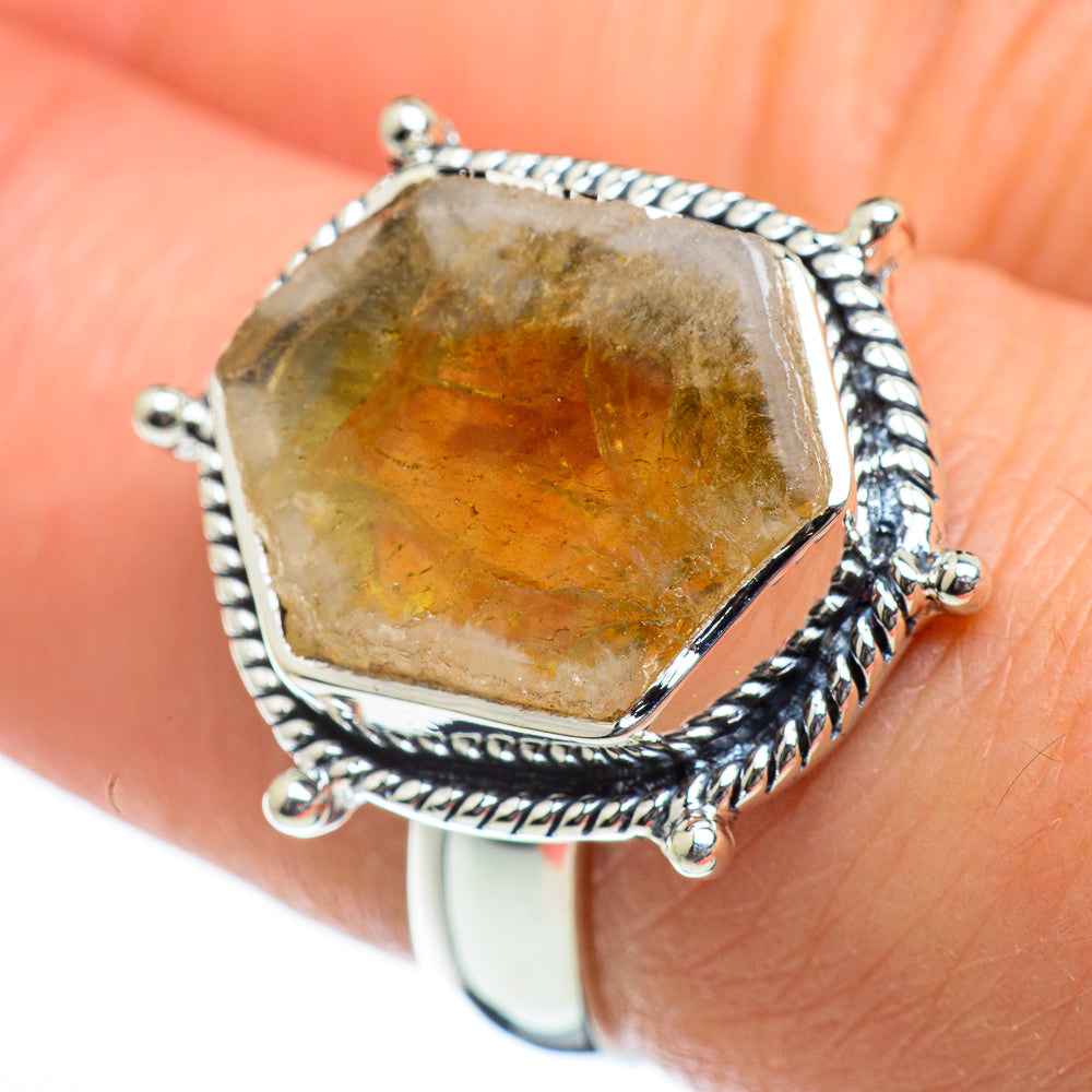 Citrine Rings handcrafted by Ana Silver Co - RING46991