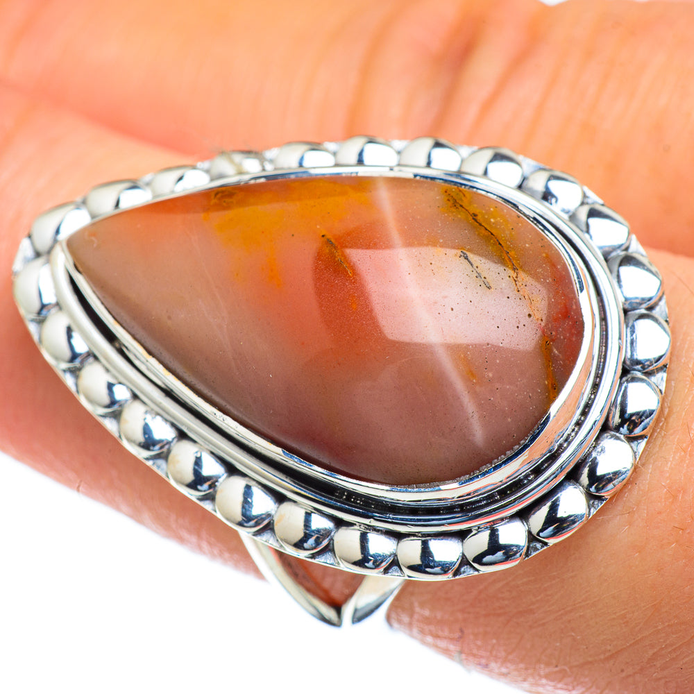 Mookaite Rings handcrafted by Ana Silver Co - RING47098