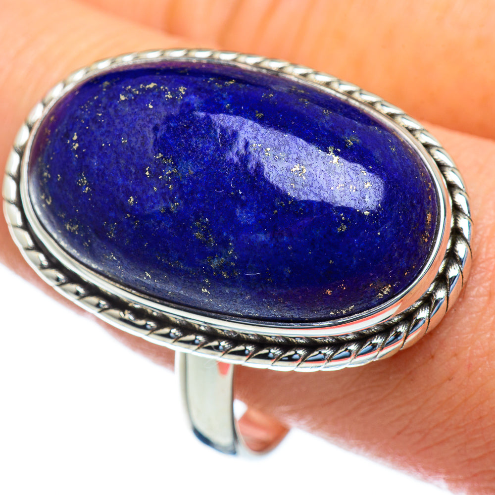 Lapis Lazuli Rings handcrafted by Ana Silver Co - RING47148