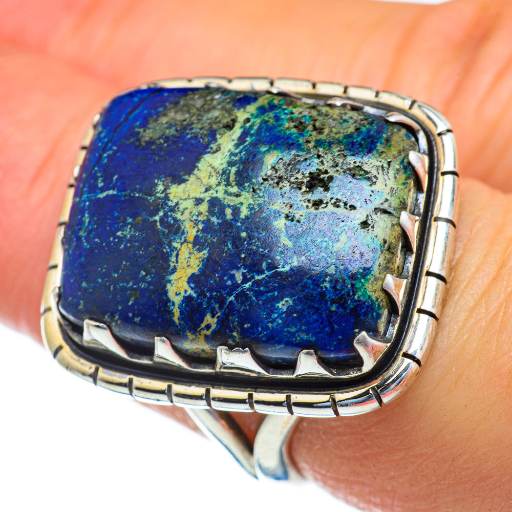 Azurite Rings handcrafted by Ana Silver Co - RING47240