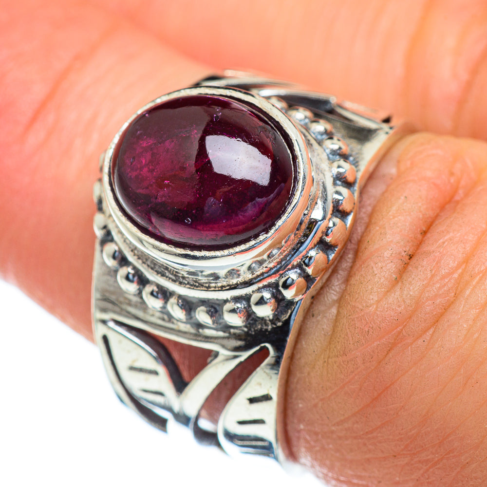Garnet Rings handcrafted by Ana Silver Co - RING47313