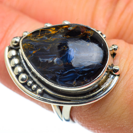 Pietersite Rings handcrafted by Ana Silver Co - RING47582