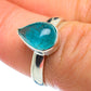 Blue Fluorite Rings handcrafted by Ana Silver Co - RING47713