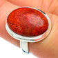 Sponge Coral Rings handcrafted by Ana Silver Co - RING47935