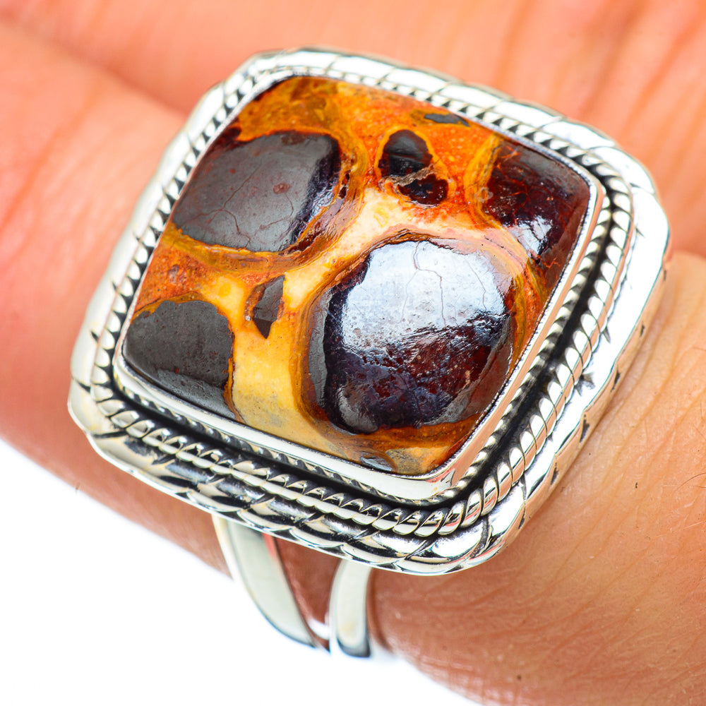 Chert Breccia Rings handcrafted by Ana Silver Co - RING47966