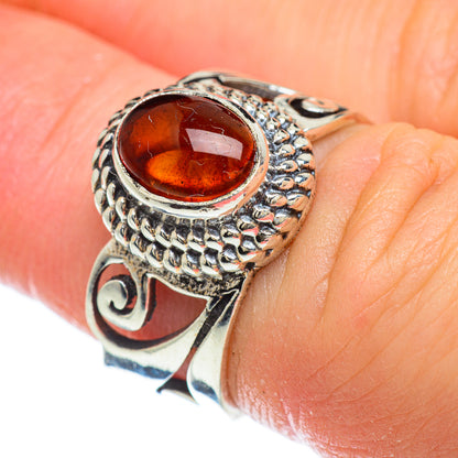 Baltic Amber Rings handcrafted by Ana Silver Co - RING47968