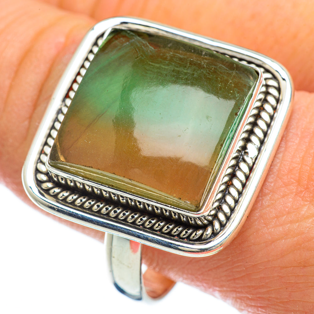 Fluorite Rings handcrafted by Ana Silver Co - RING48244