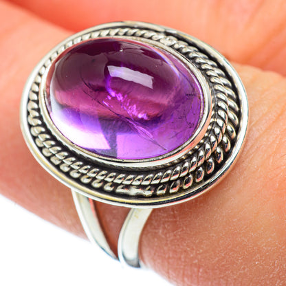 Amethyst Rings handcrafted by Ana Silver Co - RING48310