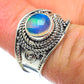 Ethiopian Opal Rings handcrafted by Ana Silver Co - RING48448