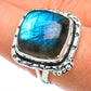 Labradorite Rings handcrafted by Ana Silver Co - RING48564
