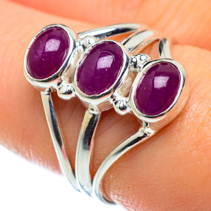 Pink Tourmaline Rings handcrafted by Ana Silver Co - RING48711