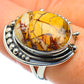 Brecciated Mookaite Rings handcrafted by Ana Silver Co - RING48742