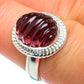 Garnet Rings handcrafted by Ana Silver Co - RING48819