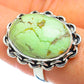 Lemon Chrysoprase Rings handcrafted by Ana Silver Co - RING48901