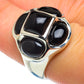 Black Onyx Rings handcrafted by Ana Silver Co - RING48954