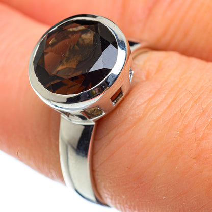 Smoky Quartz Rings handcrafted by Ana Silver Co - RING48969