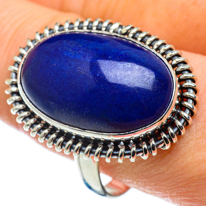 Lapis Lazuli Rings handcrafted by Ana Silver Co - RING49030