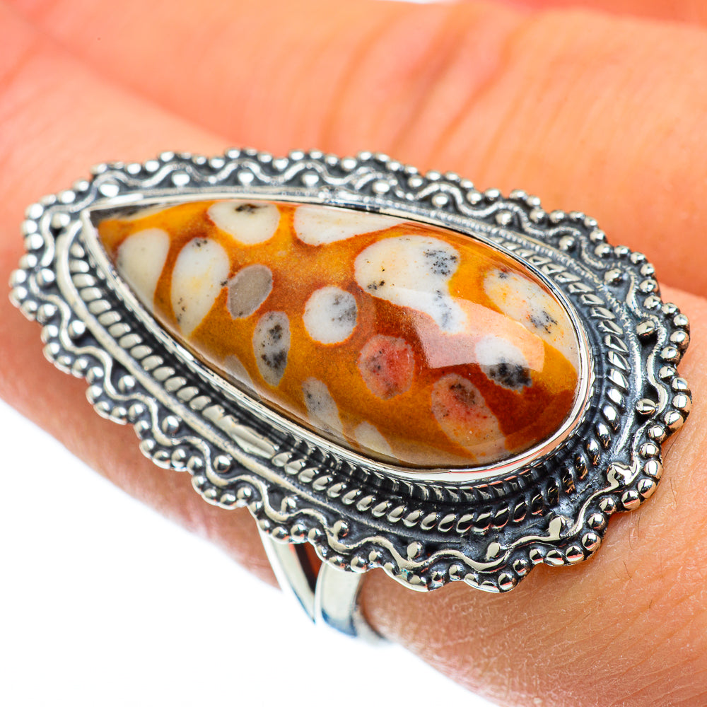 Mookaite Rings handcrafted by Ana Silver Co - RING49074