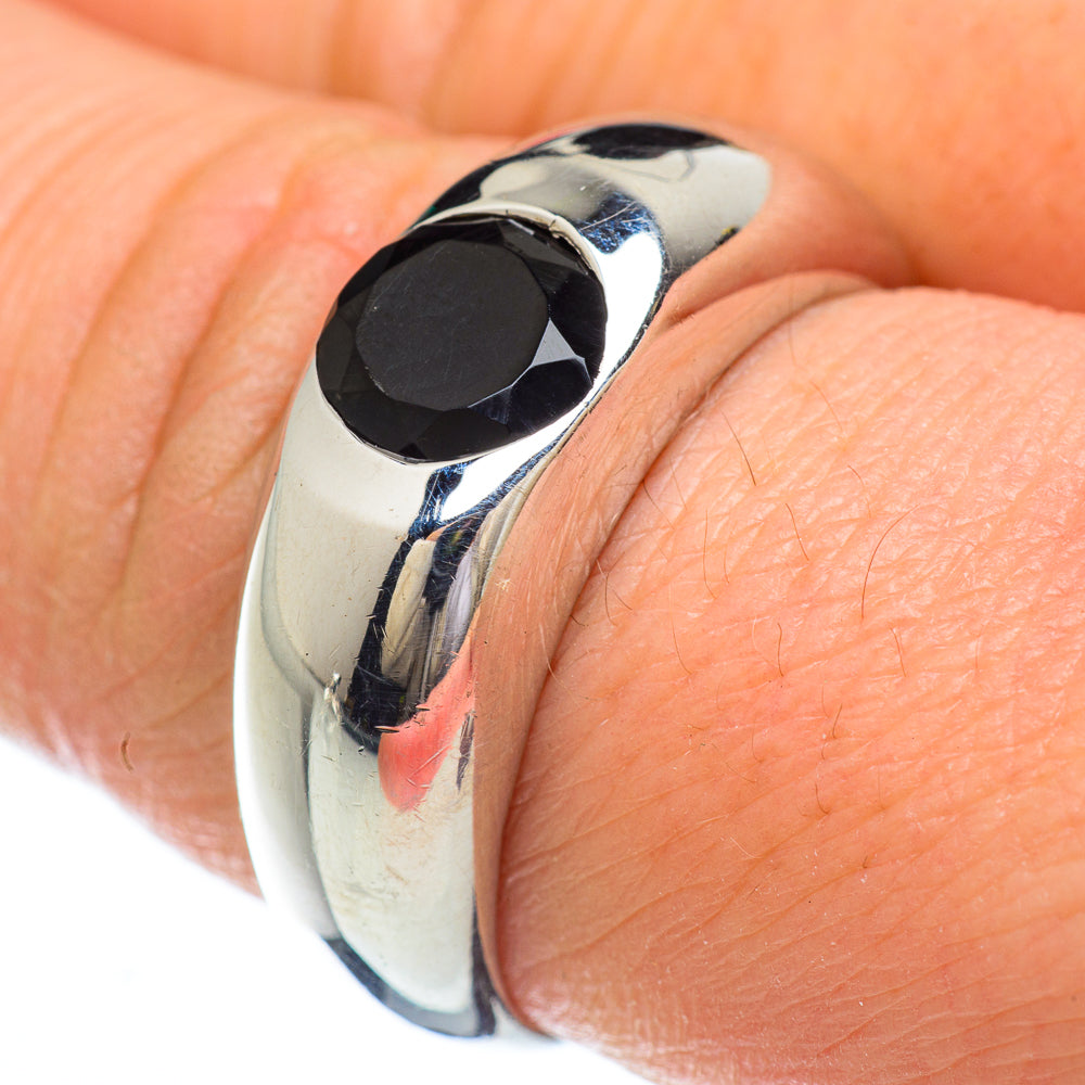 Black Onyx Rings handcrafted by Ana Silver Co - RING49352