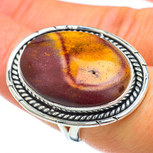 Mookaite Rings handcrafted by Ana Silver Co - RING49426