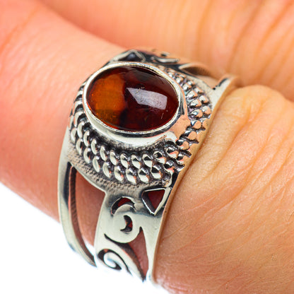 Baltic Amber Rings handcrafted by Ana Silver Co - RING49538