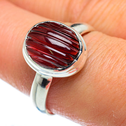 Garnet Rings handcrafted by Ana Silver Co - RING49545