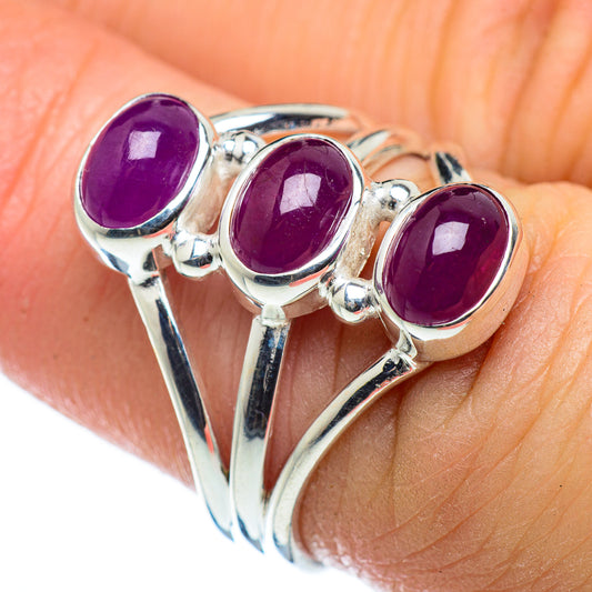 Pink Tourmaline Rings handcrafted by Ana Silver Co - RING49646