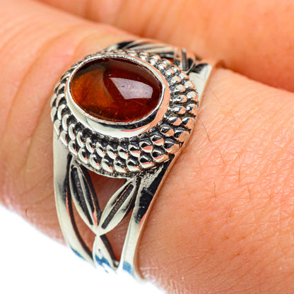 Baltic Amber Rings handcrafted by Ana Silver Co - RING49677
