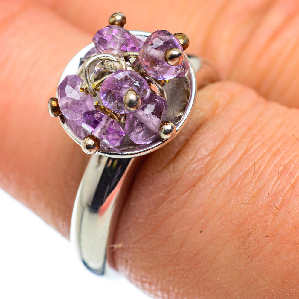 Amethyst Rings handcrafted by Ana Silver Co - RING49721