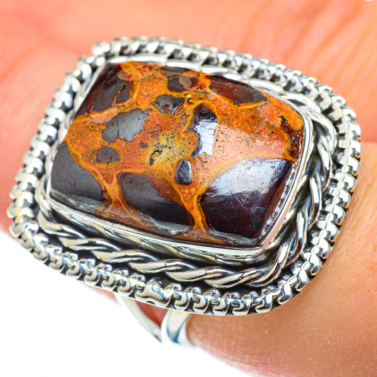 Chert Breccia Rings handcrafted by Ana Silver Co - RING49829