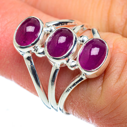 Rhodochrosite Rings handcrafted by Ana Silver Co - RING49902