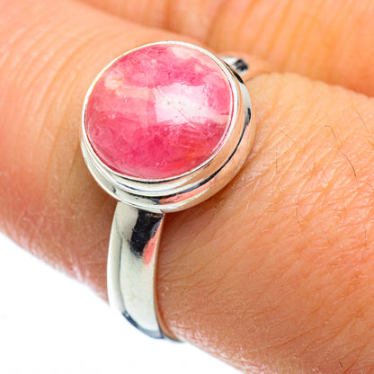 Rhodochrosite Rings handcrafted by Ana Silver Co - RING49937