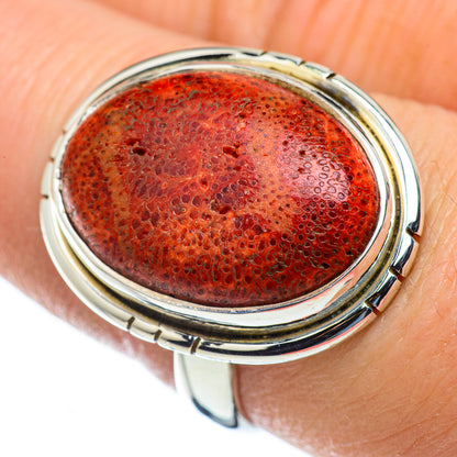 Sponge Coral Rings handcrafted by Ana Silver Co - RING50028
