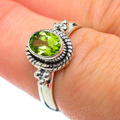 Peridot Rings handcrafted by Ana Silver Co - RING50181