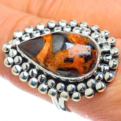 Chert Breccia Rings handcrafted by Ana Silver Co - RING50273