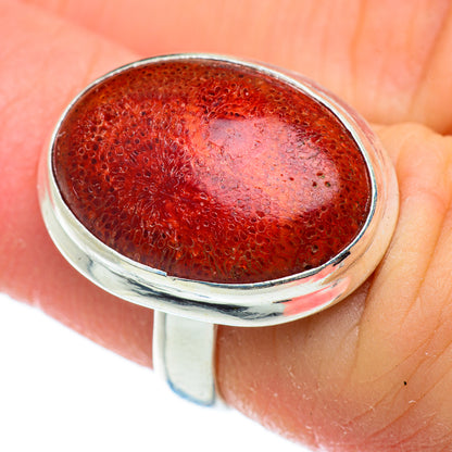Sponge Coral Rings handcrafted by Ana Silver Co - RING50329