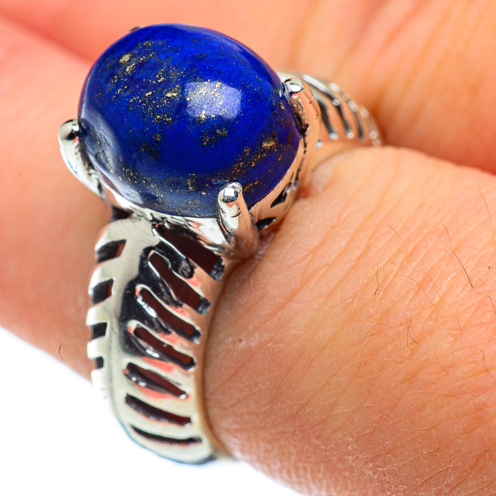 Lapis Lazuli Rings handcrafted by Ana Silver Co - RING50380