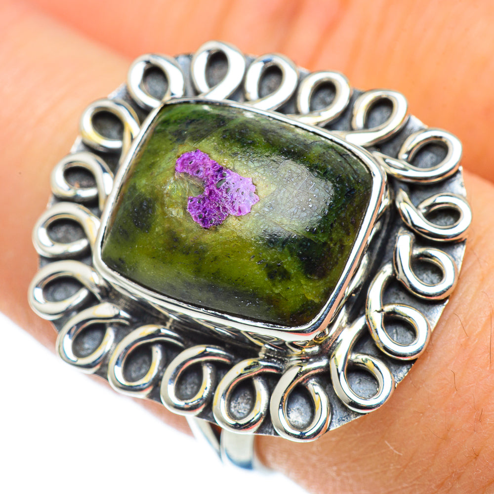 Atlantisite Rings handcrafted by Ana Silver Co - RING50414