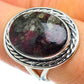Russian Eudialyte Rings handcrafted by Ana Silver Co - RING50456