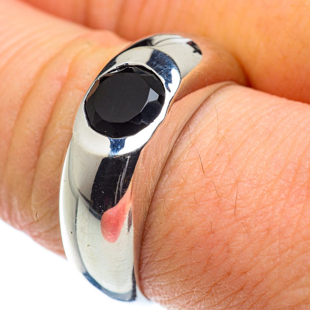 Black Onyx Rings handcrafted by Ana Silver Co - RING50459